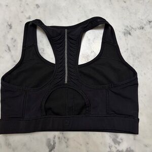 lululemon athletica Black Racerback Performance Sports Bra